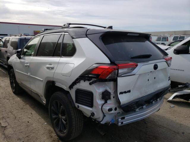 JTME6RFV0ND528195 - 2022 TOYOTA RAV4 XSE WHITE photo 2