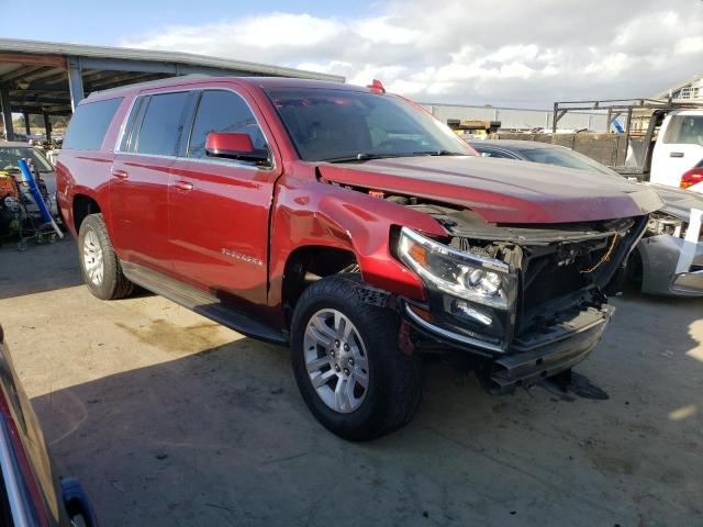 1GNSKGKCXGR355791 - 2016 CHEVROLET SUBURBAN K1500 LS RED photo 4