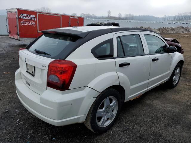 1B3HB48B28D552194 - 2008 DODGE CALIBER SXT WHITE photo 3