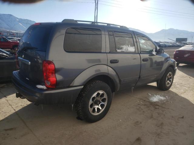 1D4HB48NX4F155522 - 2004 DODGE DURANGO SLT GRAY photo 3