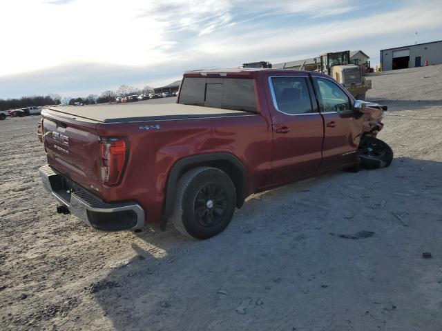 1GTU9BED1KZ359189 - 2019 GMC SIERRA K1500 SLE MAROON photo 3