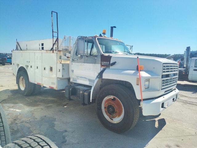 1FDXK74P3PVA00432 - 1993 FORD F700 F WHITE photo 4