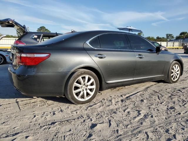 JTHGL46F785027430 - 2008 LEXUS LS 460L GRAY photo 3