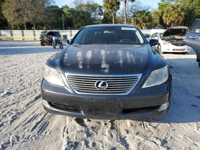 JTHGL46F785027430 - 2008 LEXUS LS 460L GRAY photo 5