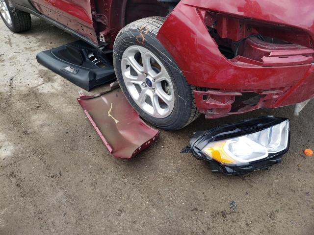 MAJ6S3GLXLC346751 - 2020 FORD ECOSPORT SE RED photo 12