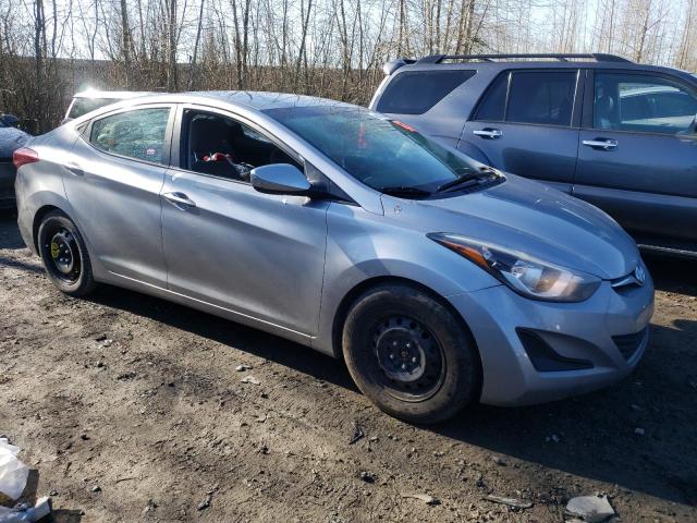 5NPDH4AE4FH560305 - 2015 HYUNDAI ELANTRA SE GRAY photo 4