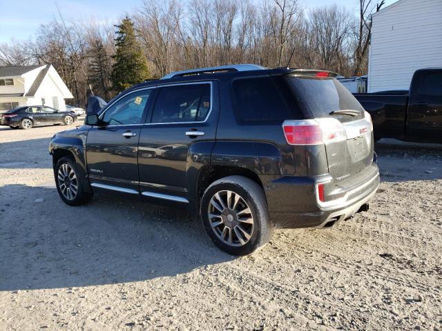 2GKFLVE36H6130731 - 2017 GMC TERRAIN DENALI GRAY photo 2