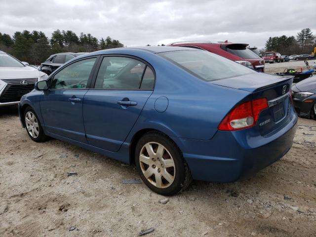 2HGFA1F64AH538742 - 2010 HONDA CIVIC LX-S Niebieski zdjęcie 2