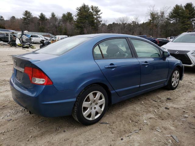 2HGFA1F64AH538742 - 2010 HONDA CIVIC LX-S Niebieski zdjęcie 3