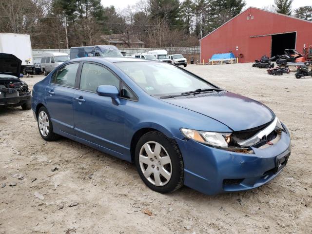 2HGFA1F64AH538742 - 2010 HONDA CIVIC LX-S Niebieski zdjęcie 4