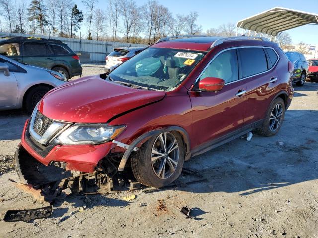 5N1AT2MV6KC732448 - 2019 NISSAN ROGUE S BURGUNDY photo 1