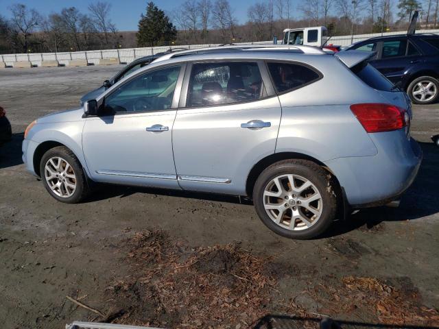 JN8AS5MT5CW259153 - 2012 NISSAN ROGUE S GRAY photo 2