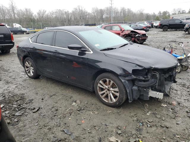 1C3CCCAB4FN637964 - 2015 CHRYSLER 200 LIMITED BLACK photo 4