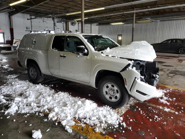 1N6ED1CL3NN691327 - 2022 NISSAN FRONTIER S WHITE photo 4