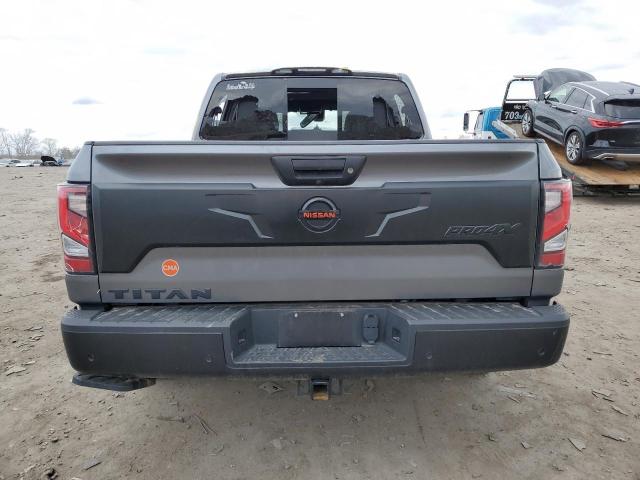 1N6AA1ED1MN532883 - 2021 NISSAN TITAN SV GRAY photo 6