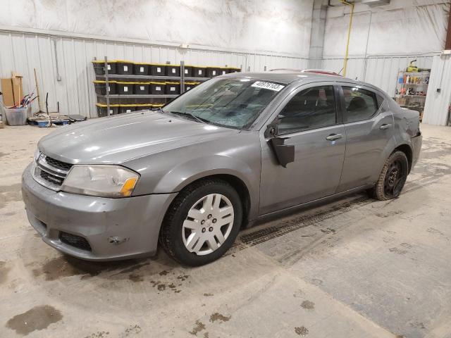 1B3BD4FB9BN626280 - 2011 DODGE AVENGER EXPRESS GRAY photo 1