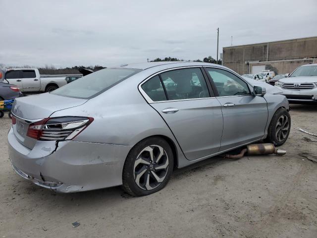 1HGCR2F85HA038567 - 2017 HONDA ACCORD EXL ვერცხლისფერი ფოტო 3