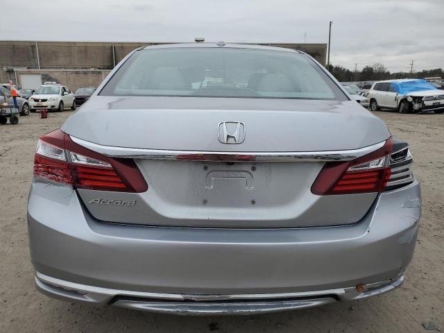 1HGCR2F85HA038567 - 2017 HONDA ACCORD EXL ვერცხლისფერი ფოტო 6