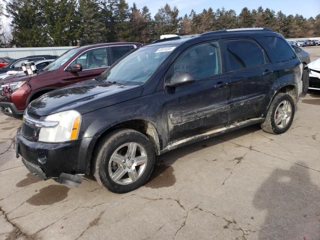 2CNDL63F086334460 - 2008 CHEVROLET EQUINOX LT BLACK photo 1