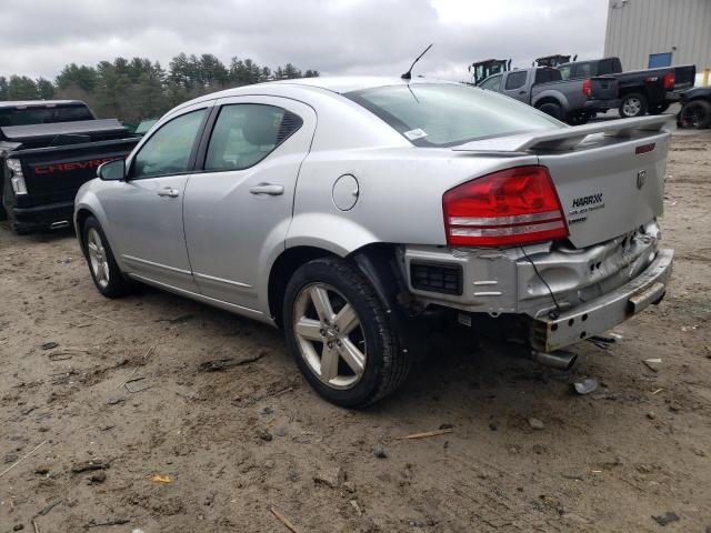 1B3LD76M98N692408 - 2008 DODGE AVENGER R/T SILVER photo 2