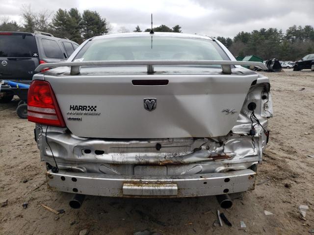 1B3LD76M98N692408 - 2008 DODGE AVENGER R/T SILVER photo 6