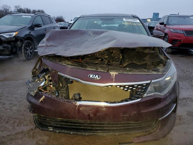 5XXGU4L35JG214434 - 2018 KIA OPTIMA EX PURPLE photo 5