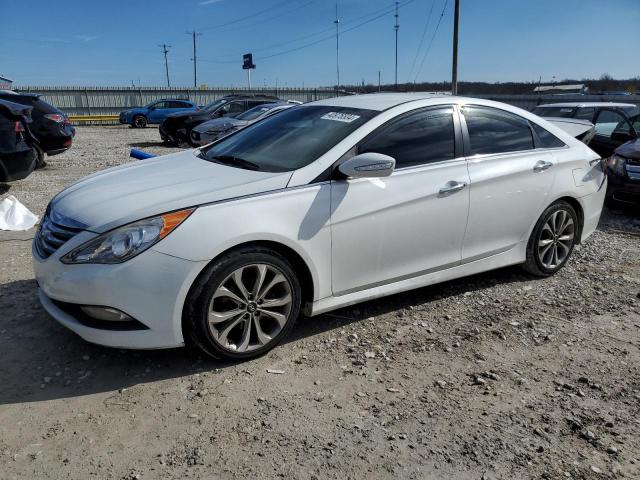 5NPEC4AC0EH863002 - 2014 HYUNDAI SONATA SE WHITE photo 1