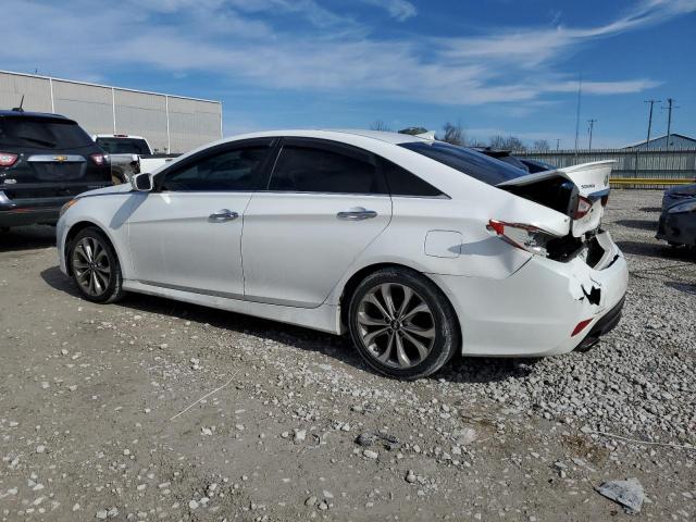 5NPEC4AC0EH863002 - 2014 HYUNDAI SONATA SE WHITE photo 2