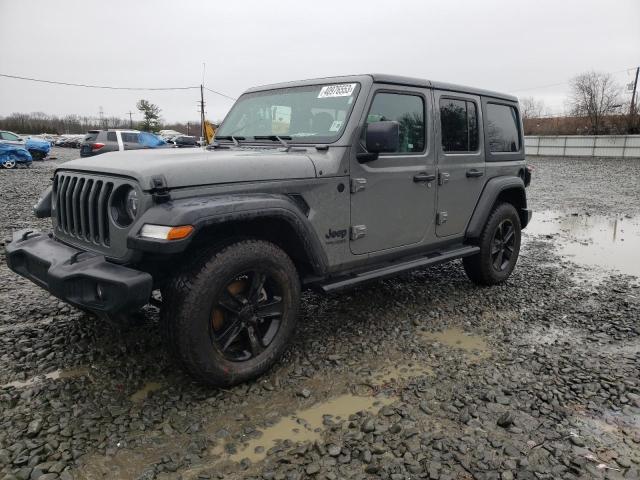 1C4HJXDN7MW596967 - 2021 JEEP WRANGLER U SPORT GRAY photo 1