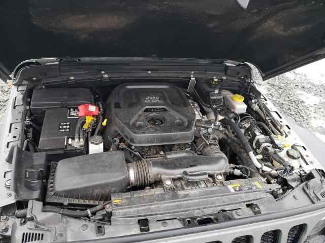 1C4HJXDN7MW596967 - 2021 JEEP WRANGLER U SPORT Grau Foto 11