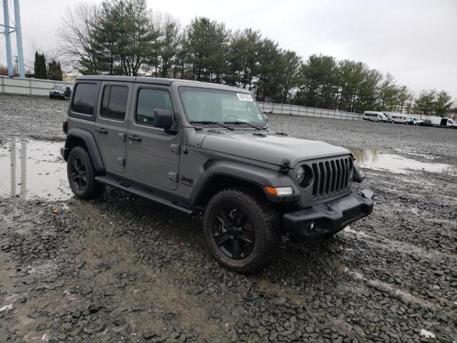 1C4HJXDN7MW596967 - 2021 JEEP WRANGLER U SPORT Grau Foto 4