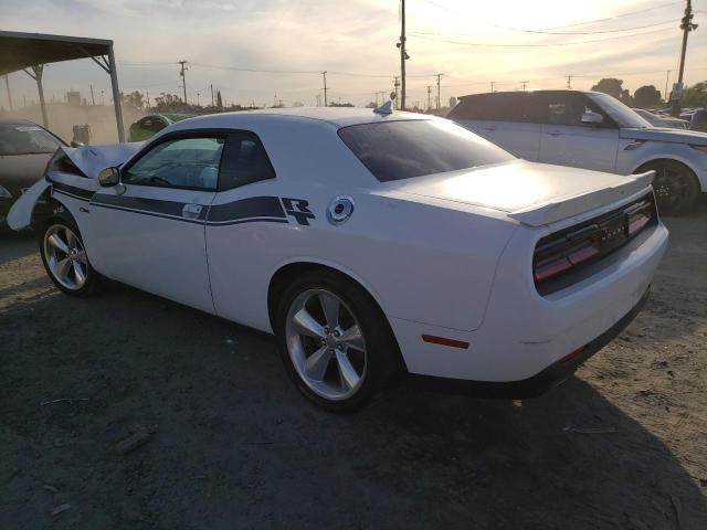 2C3CDZBT0FH782810 - 2015 DODGE CHALLENGER SXT PLUS WHITE photo 2