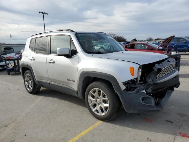 ZACCJABB4JPJ30578 - 2018 JEEP RENEGADE LATITUDE SILVER photo 4