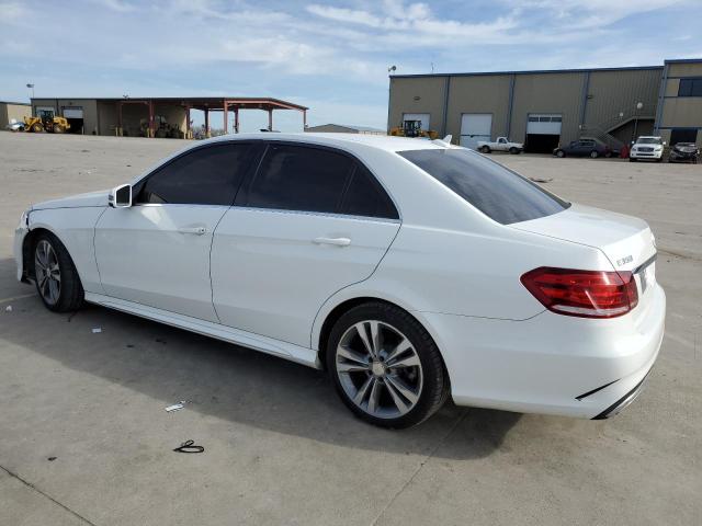 WDDHF5KB8EA813249 - 2014 MERCEDES-BENZ E 350 WHITE photo 2