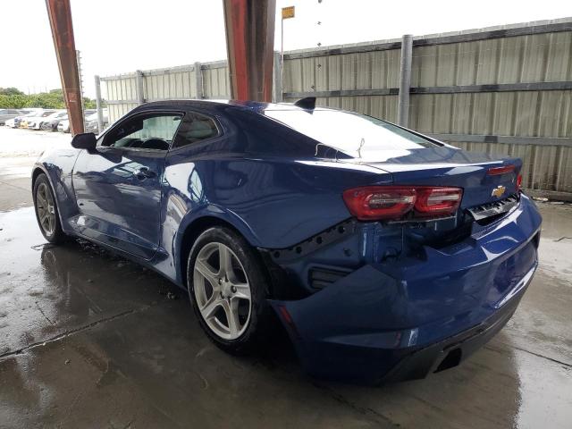 1G1FB1RX5M0109059 - 2021 CHEVROLET CAMARO LS BLUE photo 2