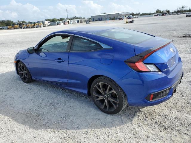 2HGFC4B87KH305832 - 2019 HONDA CIVIC SPORT 蓝色 照片 2