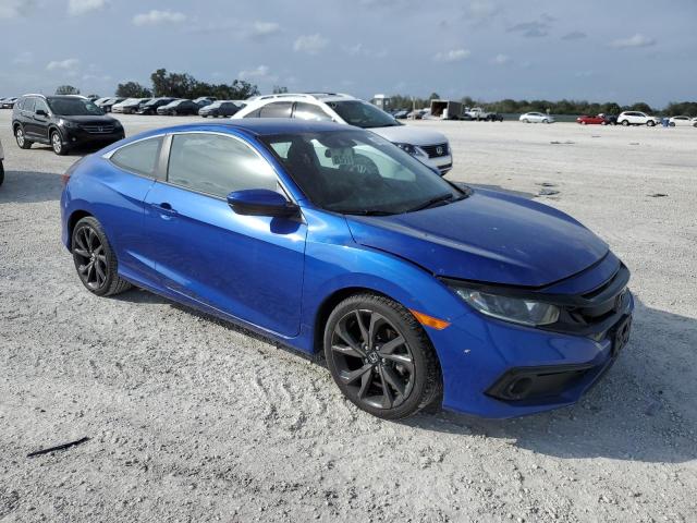 2HGFC4B87KH305832 - 2019 HONDA CIVIC SPORT BLUE photo 4