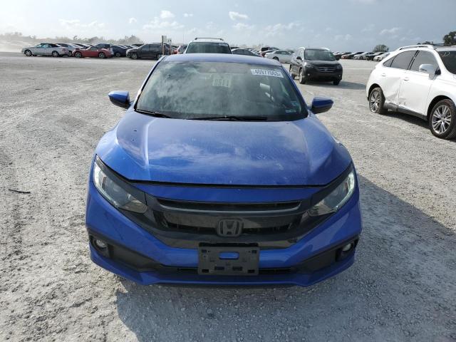 2HGFC4B87KH305832 - 2019 HONDA CIVIC SPORT BLUE photo 5