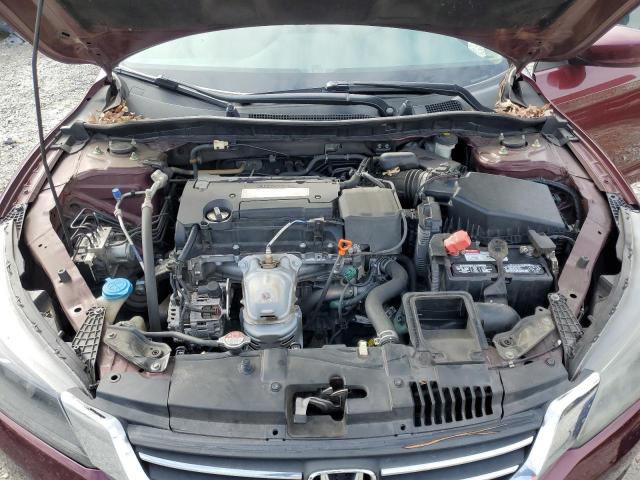 1HGCR2F34FA167787 - 2015 HONDA ACCORD LX MAROON photo 11