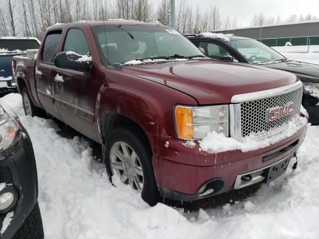 3GTP2XE20DG336454 - 2013 GMC SIERRA K1500 DENALI BURGUNDY photo 4