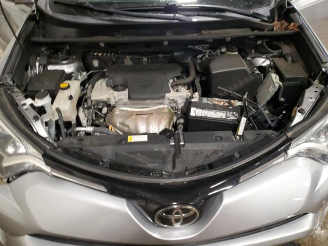 2T3BFREV4HW589786 - 2017 TOYOTA RAV4 LE SILVER photo 11