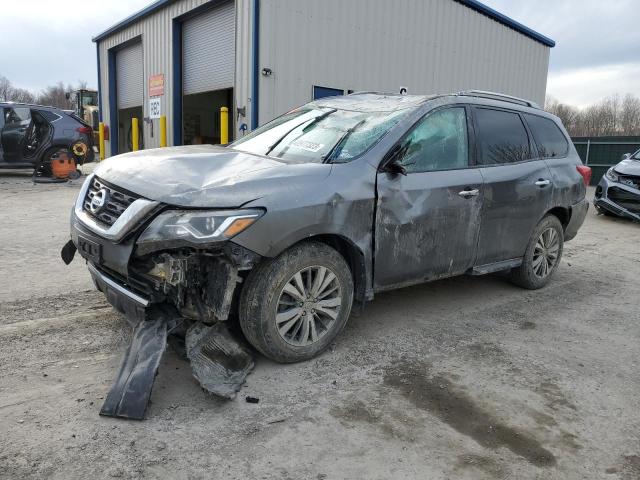 5N1DR2MM0KC654056 - 2019 NISSAN PATHFINDER S ნაცრისფერი ფოტო 1