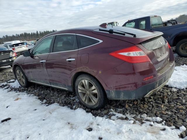 5J6TF2H55DL005376 - 2013 HONDA CROSSTOUR EXL BURGUNDY photo 2