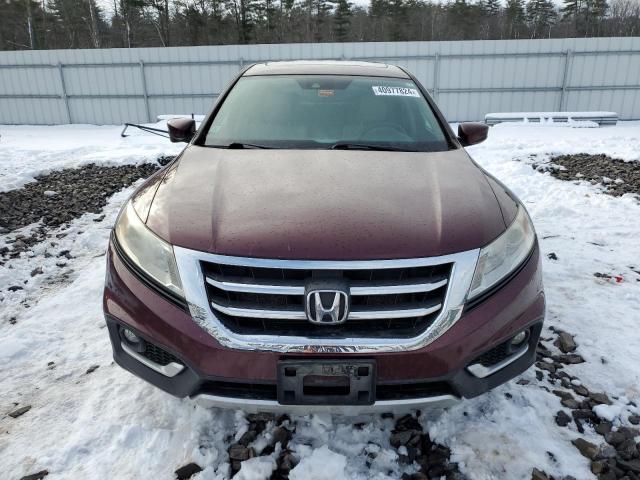 5J6TF2H55DL005376 - 2013 HONDA CROSSTOUR EXL BURGUNDY photo 5