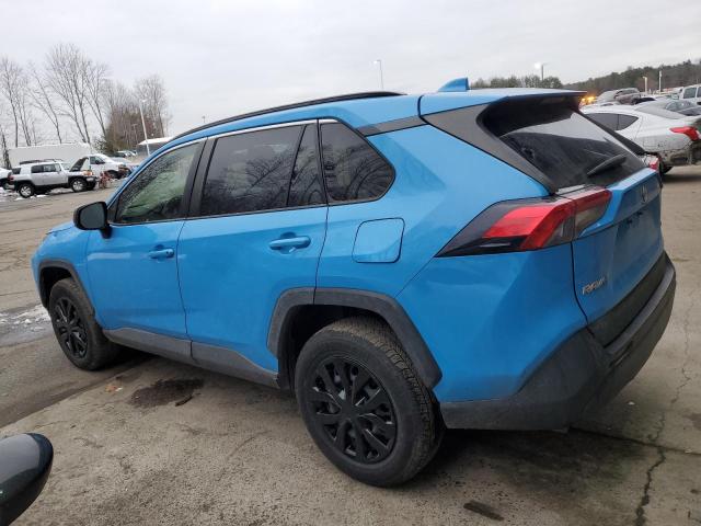 JTMH1RFV7KJ010609 - 2019 TOYOTA RAV4 LE BLUE photo 2