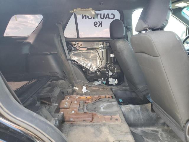 1FM5K8AR2FGC67535 - 2015 FORD EXPLORER POLICE INTERCEPTOR Սև լուսանկար 10