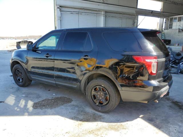 1FM5K8AR2FGC67535 - 2015 FORD EXPLORER POLICE INTERCEPTOR Սև լուսանկար 2