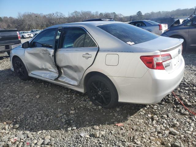 4T1BF1FK4DU639031 - 2013 TOYOTA CAMRY L SILVER photo 2