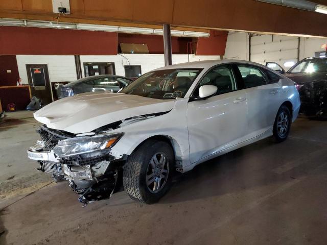 1HGCV1F12JA260420 - 2018 HONDA ACCORD LX WHITE photo 1