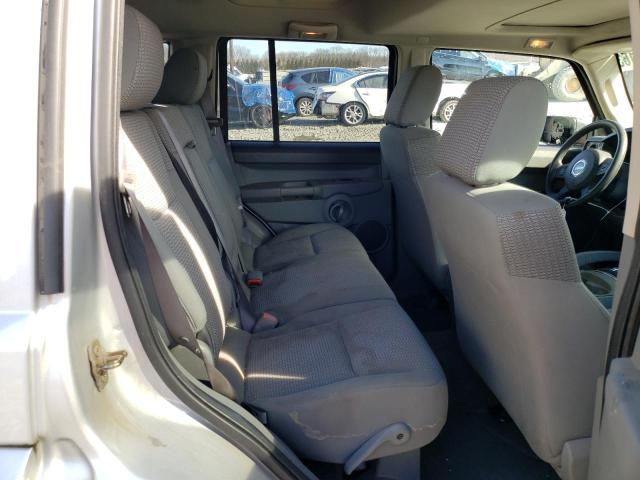 1J8HG48K76C273898 - 2006 JEEP COMMANDER 银色 照片 11
